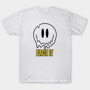 Melting Smiley Face T-Shirt